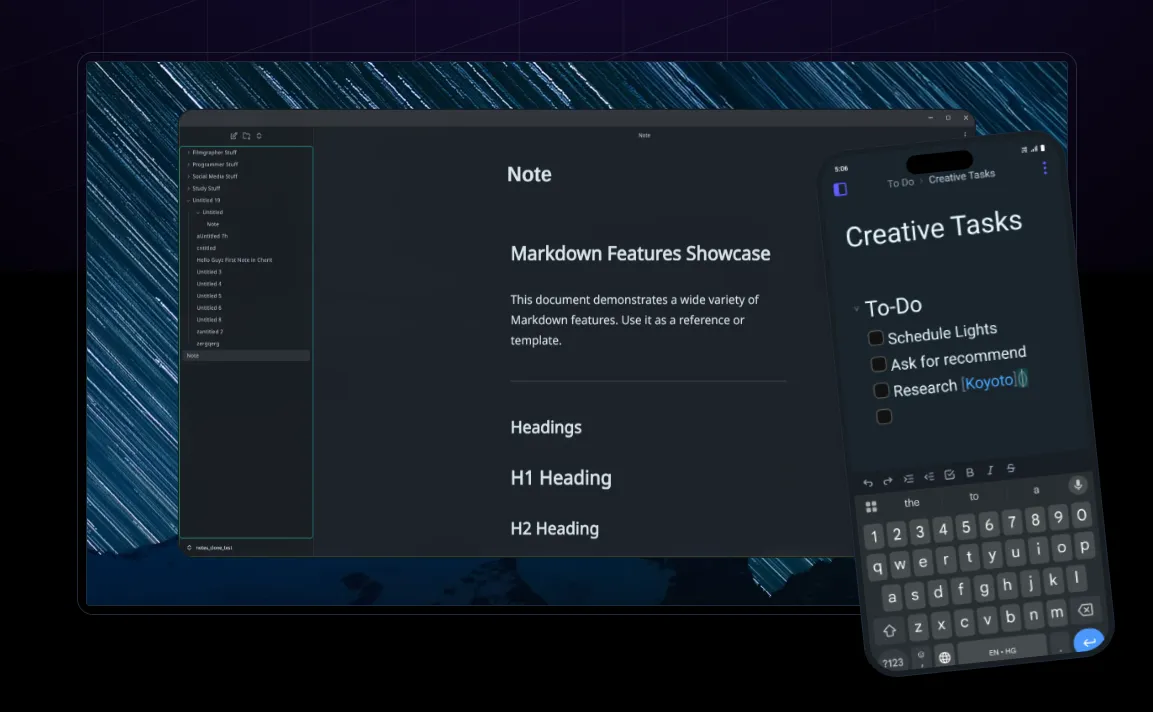 Screenshot of Vault Selector UI